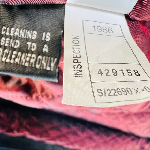 Vintage 1986 Wilsons Hooded Quilted Lined Leather Jacket Cinch‎ Waist 1X - Picture 9 of 14